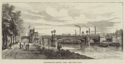 Skeldergate Brug, York door Frank Watkins