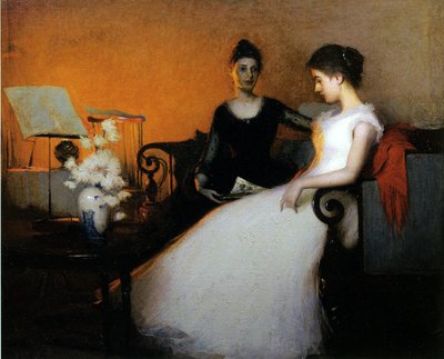 Het vertrouwen door Frank Weston Benson