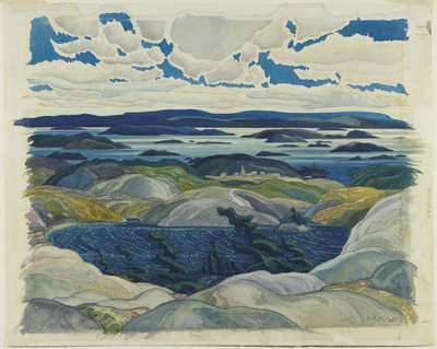 Baai van Eilanden, 1930 door Franklin Carmichael