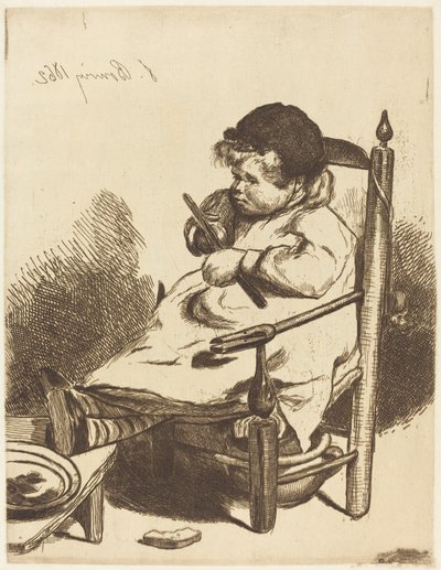 Het dessert door François Bonvin