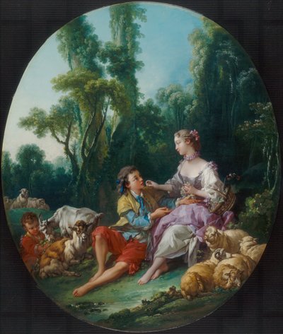 Denken ze aan de Druif, 1747 door François Boucher
