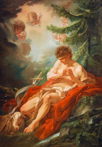 De Heilige Johannes de Doper door François Boucher