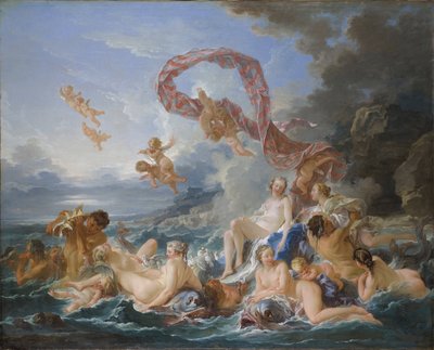 De triomf van Venus door François Boucher