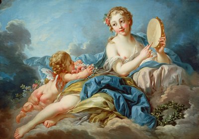 De Muze Terpsichore door François Boucher