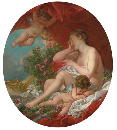De slaap van Venus door François Boucher