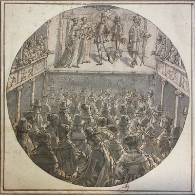 De Comédie door Francois Chauveau