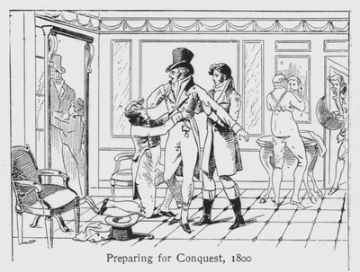 Voorbereiding op de verovering, 1800 door François Courboin