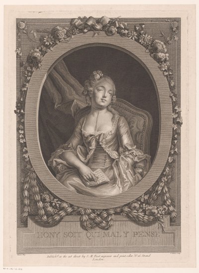 Vrouw lezend in 
