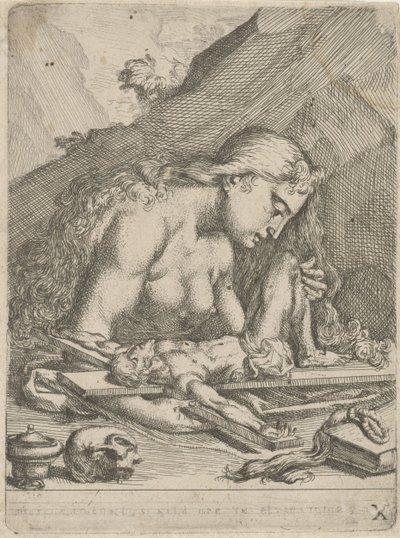 H. Maria Magdalena als boetvaardige zondares door François Joseph Lonsing