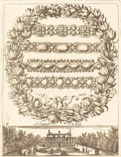 Het kasteel van Ruel door François Le Febvre