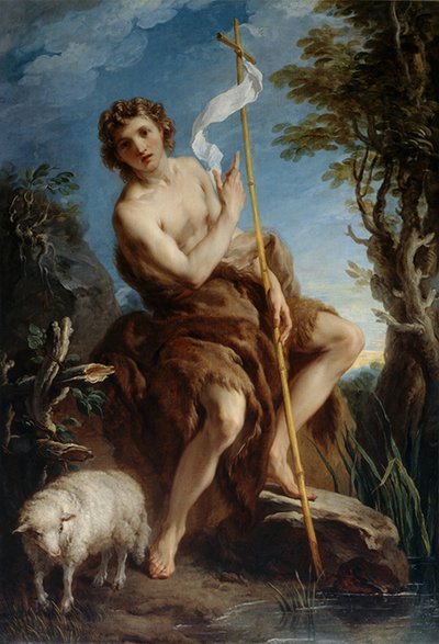 Johannes de Doper door François Lemoyne