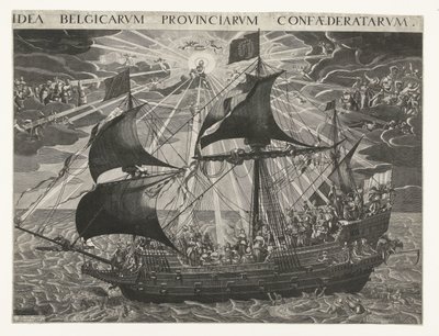 Het Schip van Staat, 1620 door François Schillemans