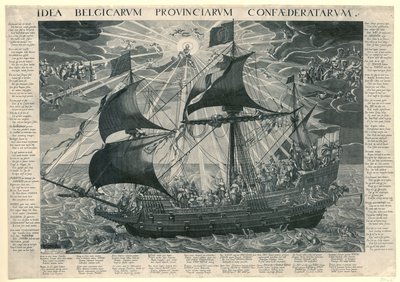 Het Schip van Staat, 1620 door François Schillemans