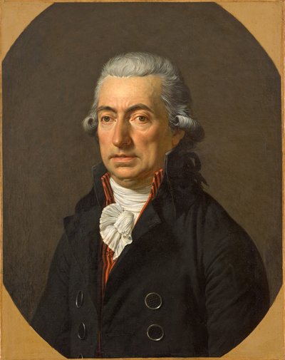 Portret van Mr Joseph Fabre, de vader van de kunstenaar door Francois Xavier Fabre