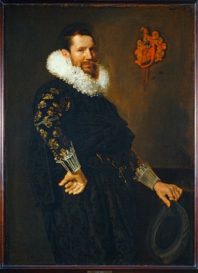Paulus van Beresteyn, homme de loi à Haarlem. 1619 - Paulus van Beresteyn, lawyer in Harlem. 1619 ... door Frans (School of) Hals