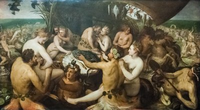 Zweeds: Havsgudarnas högtid Het feest van de zeegoden door Frans Floris I