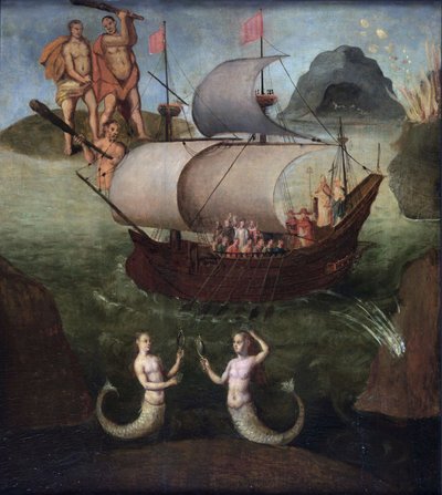 Allegorie: het schip van de staat door Frans Francken I