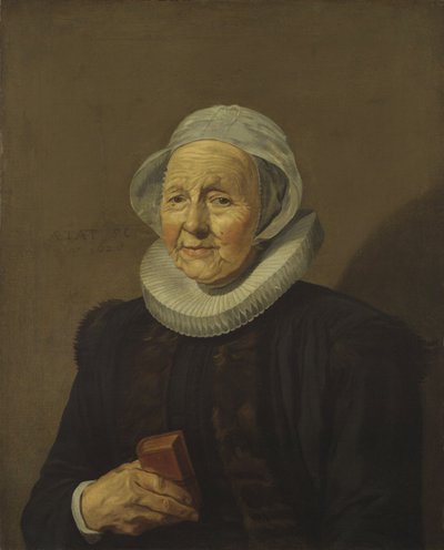 Een Oude Dame door Frans Hals