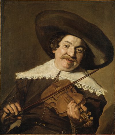 Daniel van Aken die de Viool Speelt, c.1640 door Frans Hals