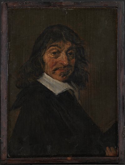 Portret van René Descartes (1596-1650) door Frans Hals