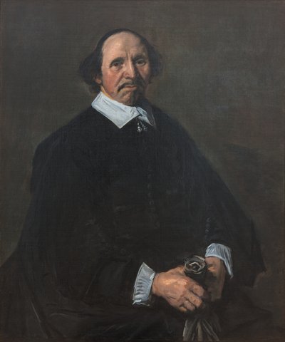 Portret van een man door Frans Hals