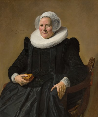 Portret van een Oudere Dame door Frans Hals