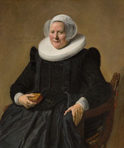 Portret van een Oudere Dame door Frans Hals