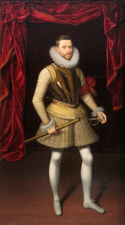 Portret van Albert VII, aartshertog van Oostenrijk door Frans Pourbus the Younger