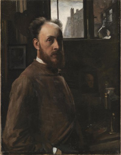 Zelfportret door Frans Schwartz
