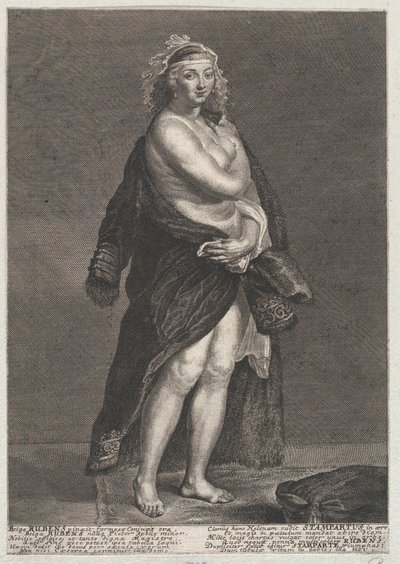 Portret van Helena Fourment, Rubens