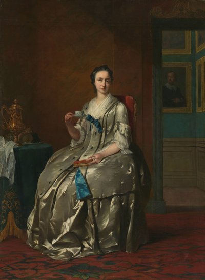 Portret van Machteld Muilman door Frans van der Mijn