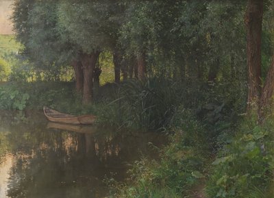 De vijver door František Slabý