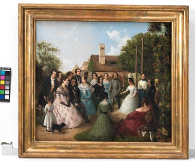 Pandverbeuren van de familie Alt door Franz Alt