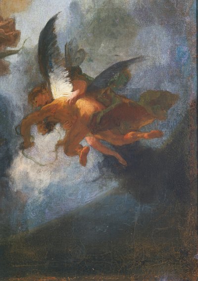 Engelen (detail) door Franz Anton Maulbertsch