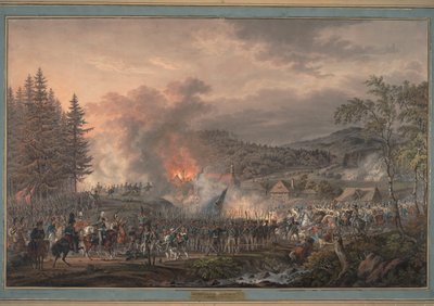 Russisch Levenswachtregiment onder bevel van graaf Ostermann-Tolstoy, 1813 door Franz Edler Habermann von