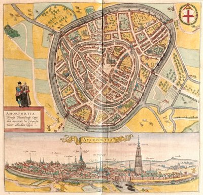 Amersfoort, Nederland door Franz Hogenberg