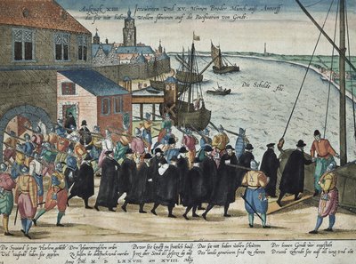 Verdrijving van de Jezuïeten door Franz Hogenberg