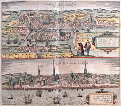 Kaliningrad, Rusland - Riga, Letland door Franz Hogenberg