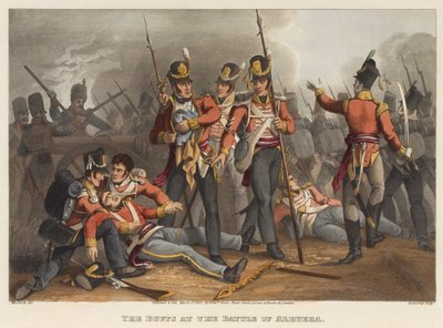 The Buffs bij de Slag om Albuera door Franz Joseph after Manskirch