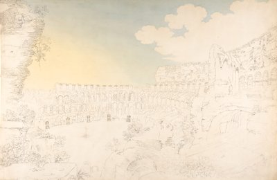 Binnenaanzicht van het Colosseum, eind 18e-begin 19e eeuw door Franz Kaisermann