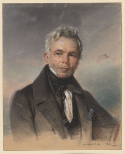 Karl Friedrich Schinkel door Franz Krüger