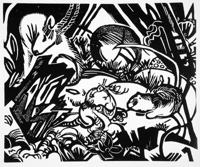 Dierenlegende door Franz Marc