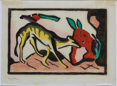 Fabeldier door Franz Marc