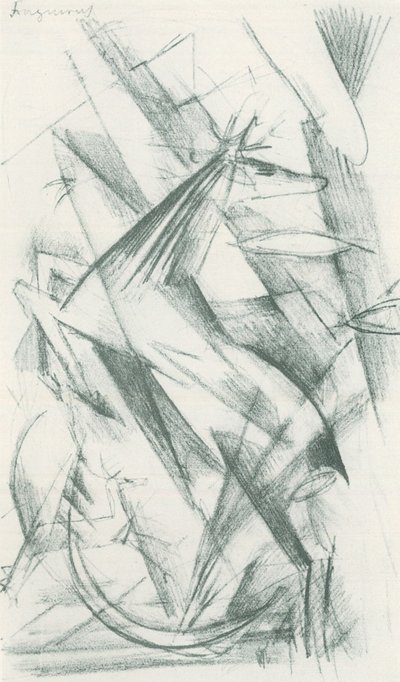 Franz Marc - Schetsboek uit het veld - Blad 22 door Franz Marc