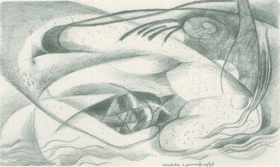 Franz Marc - Schetsboek uit het veld - Blad 23 door Franz Marc