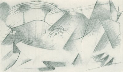 Franz Marc - Schetsboek uit het veld - Blad 33 door Franz Marc