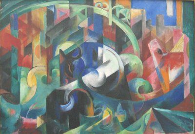 Duits:  Rinder I Vee I door Franz Marc
