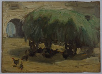 Hooikar door Franz Marc