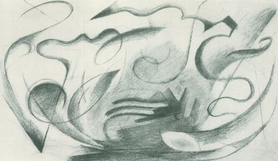 Kompositie door Franz Marc