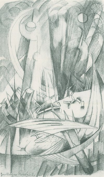 Een magisch moment door Franz Marc